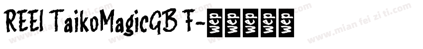 REEI TaikoMagicGB F字体转换